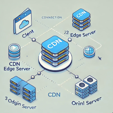CDN 網站運作流程